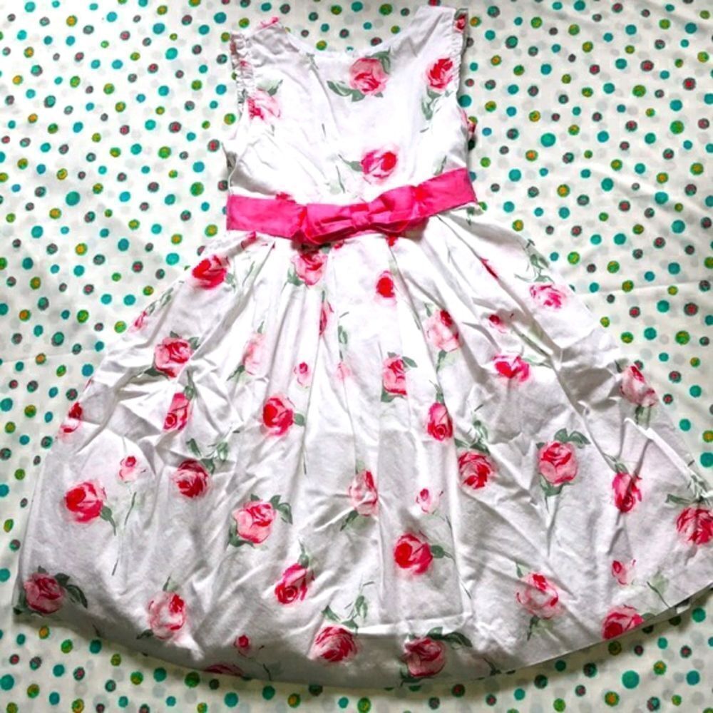 Charter Club Floral Girls Dress Size 10
